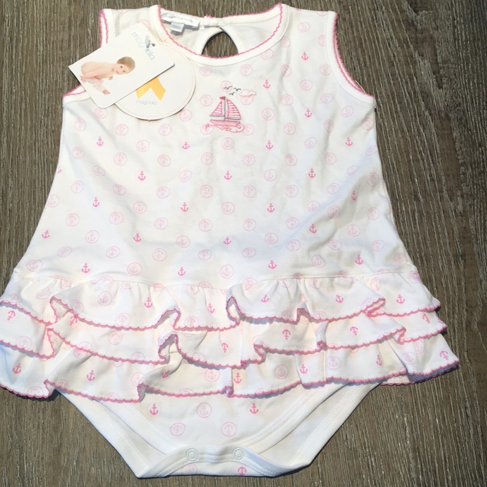 Magnolia Baby Romper 18 months NWT